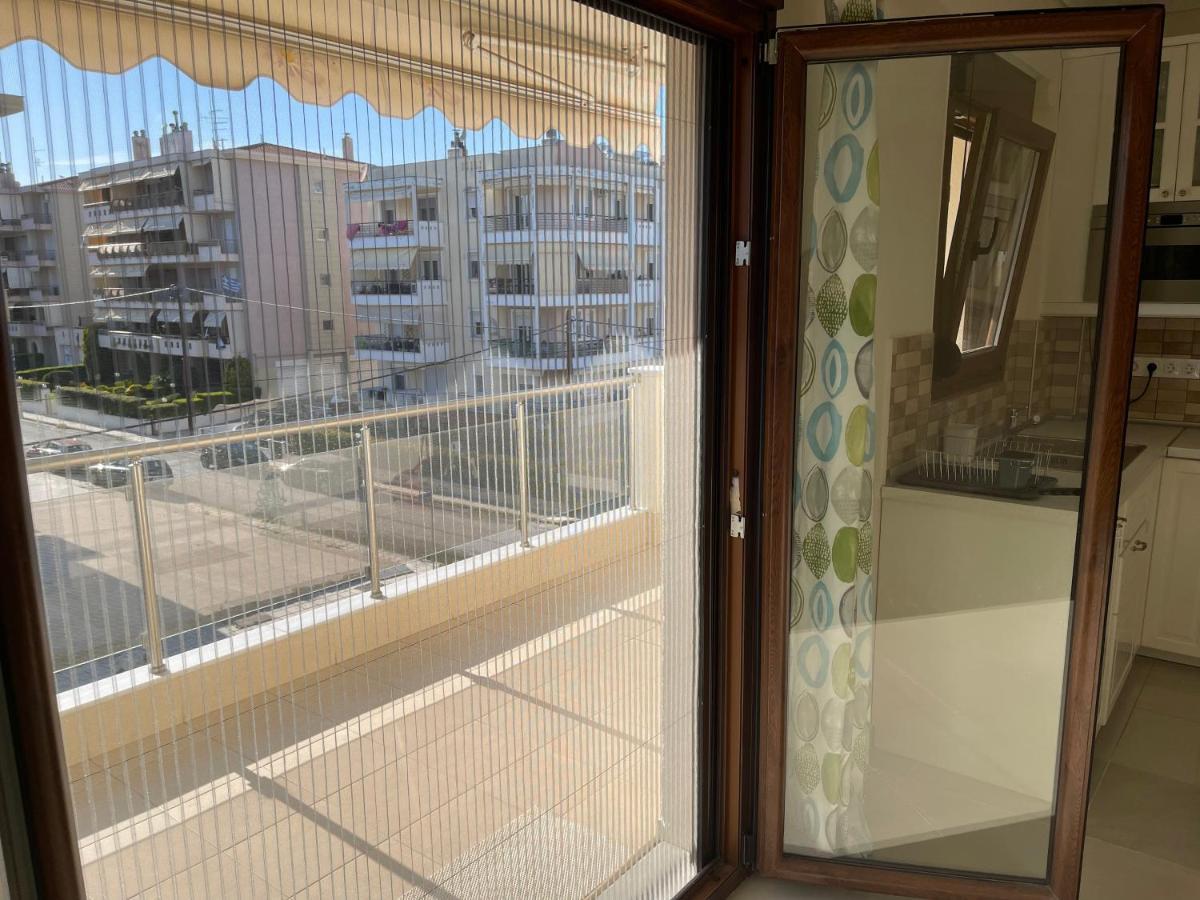 Luxury And Sunny Apartment 250 Mts From The Beach!! Peraía Extérieur photo